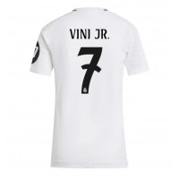 Real Madrid Vinicius Junior #7 Hjemmedrakt Dame 2024-25 Kortermet